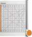 Роликовий ніж Ø45 та лінійка 12" x 12" Fiskars (1016264)