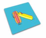 Многоцелевая доска Joseph Joseph Worktop Savers Hotdog (90066)