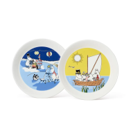 Набір тарілок Arabia Moomin Bonfire & Sailing 19 cm (1071466)