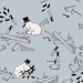 Комплект постільної білизни Arabia Moomin Moominpappa 150 x 210 см (1069836)