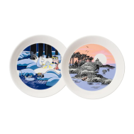 Набір тарілок Arabia Moomin Snow Lantern & Moomin's Day 19 cm (1067428)