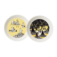 Набір тарілок Arabia Moomin Yellow & Hurray 19 cm (1028337)