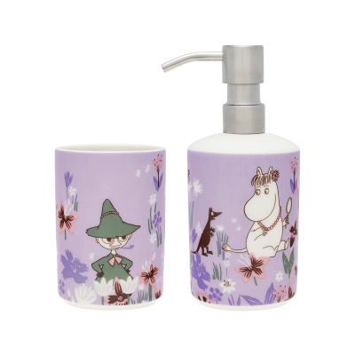 Дозатор для рідкого мила з чашкою Arabia Moomins Flower Garden (1073812)