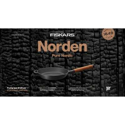 Чавунна сковорода Fiskars Norden 26 cm (1026569)
