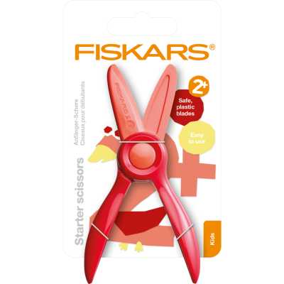 Дитячі ножиці для початківців Fiskars Kids 12 см Red (1064065)