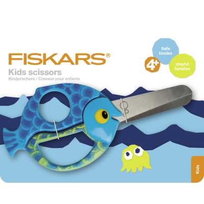 Детские ножницы Fiskars Kids Animal 13 сm Fish (1003746)