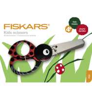 Детские ножницы Fiskars Kids Animal 13 сm Ladybird (1004612)