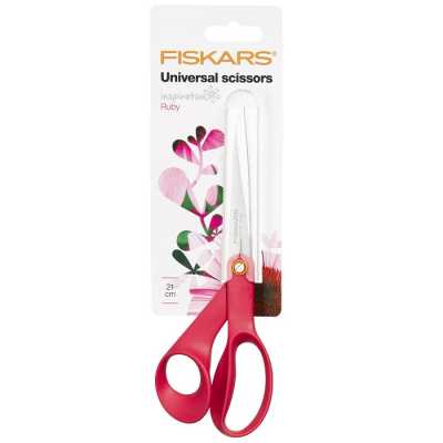 Ножницы Fiskars Inspiration Scissors 21 см Ruby (1020330)