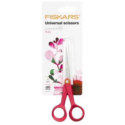 Ножницы Fiskars Inspiration Scissors 17 cm, Ruby (1020331)