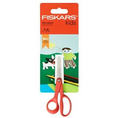 Детские ножницы Fiskars - Kids Red, леворучные (999361)