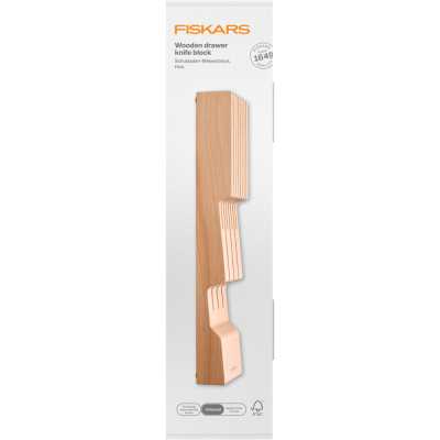 Дерев'яний блок для ножів Fiskars All Steel (1062890)