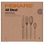 Набір столових приладів Fiskars All Steel 24 шт (1071626)
