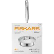 Сковорода з кришкою Fiskars All Steel 26 cm (1064746)