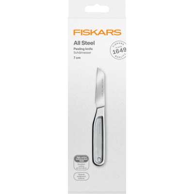 Ніж для очищення Fiskars All Steel 7 cm (1062889)