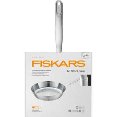 Сковорода Fiskars All Steel Pure 24 cm (1065627)