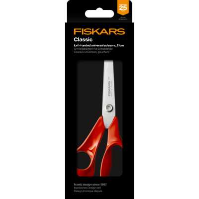 Універсальні ножиці для лівшів Fiskars Classic 21 см (1075035)