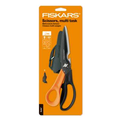 Багатофункціональні ножиці Fiskars Cuts+More (1000809)
