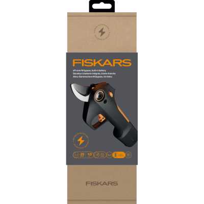 Секатор аккумуляторный Fiskars ePruner M Bypass со встроенным аккумулятором 8В 4 Ач (1082297)