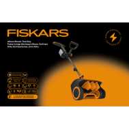 Акумуляторна снігоприбиральна лопата Fiskars eSnow shove (1087287)