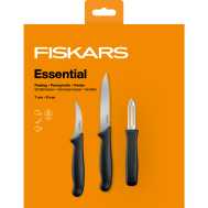 Набір ножів Fiskars Essential Peeling set (1065600)