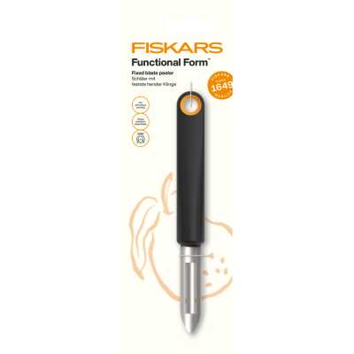 Овочечистка з фіксованим лезом Fiskars Functional Form™ (1079907)