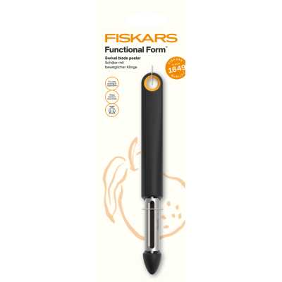 Овощечистка с поворотным лезвием Fiskars Functional Form™ (1079960)
