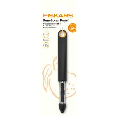 Овочечистка для фруктів з поворотним лезом Fiskars Functional Form™ (1079961)