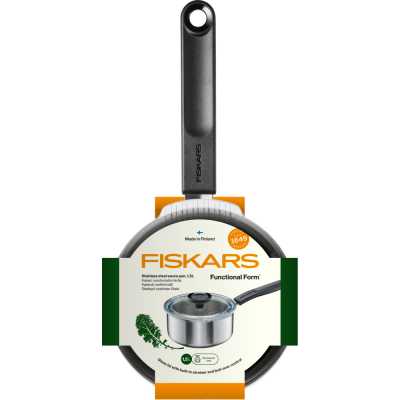 Сотейник із кришкою Fiskars Functional Form™ 1,5 л (1072315)