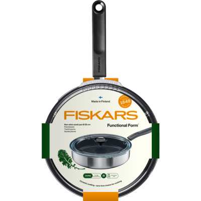 Сковорода з кришкою Fiskars Functional Form™ 26 cм (1072314)