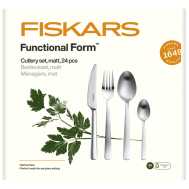 Набор столовых приборов Fiskars Functional Form™ Matt 24 шт (1071624)