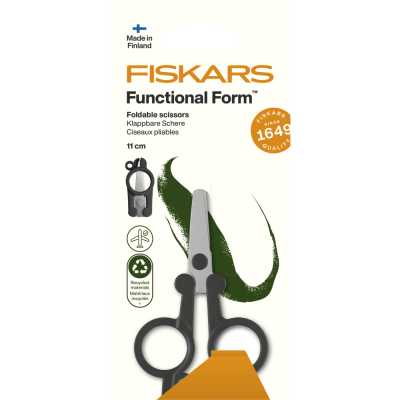 Складні дорожні ножниці Fiskars Functional Form™ ReNew 11 см (1075352)