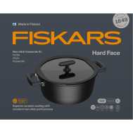 Кастрюля с крышкой Fiskars Hard Face 5 L (1075527)