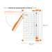 Різак для паперу Fiskars SureCut - А4 (1077980)