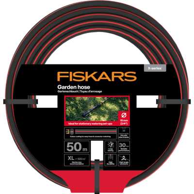 Садовий шланг Fiskars X-series™ 19 mm (3/4") 50 м (1076048)