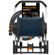 Ручна котушка з колесами та шлангом Fiskars XL (1062256)