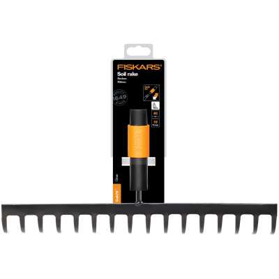 Граблі для ґрунту Fiskars QuikFit™ 16 зубців (1000654)