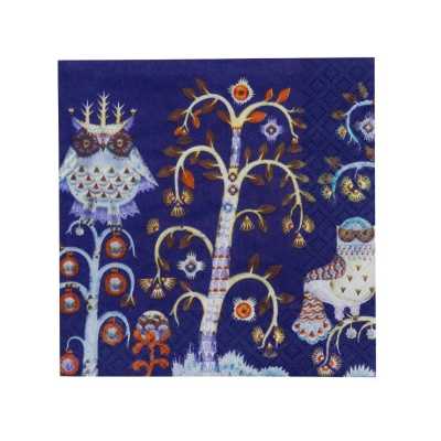 Паперові серветки Iittala Taika 33 x 33 см blue (1015898)
