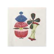 Паперова серветка Iittala Taika Sato 33 x 33 см red (1070699)