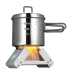 Карманная печка Esbit Pocket Stove With Windscreen 2 x 27g (002 227 00)