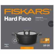Кастрюля с крышкой Fiskars Hard Face 5 L (1052228)