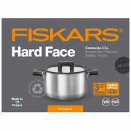 Кастрюля с крышкой Fiskars Hard Face Steel 3,5 L (1052240)