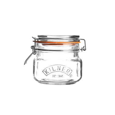 Квадратная банка Kilner Clip Top Square Jar 0,5 л (0025.510)
