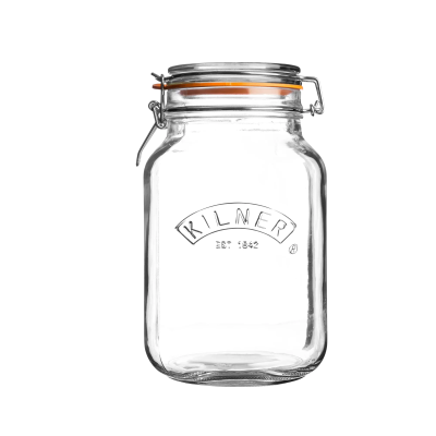 Квадратная банка Kilner Clip Top Square Jar 1.5 л (0025.512)
