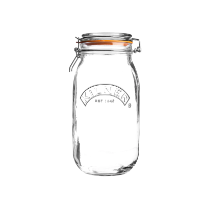 Круглая банка Kilner Clip Top Round Jar 2 л (0025.493)