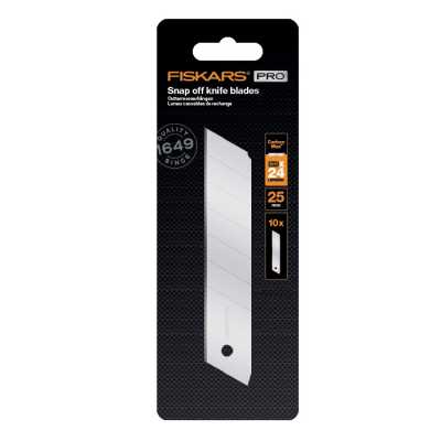 Леза змінні відламуються Fiskars Pro CarbonMax ™ 25 мм 10 шт (1048067)