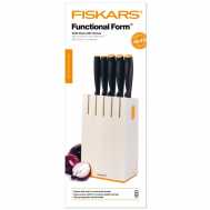 Набор 5 ножей в блоке Fiskars Functional Form (1014209)