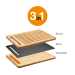 Набір бамбукових обробних дощок Fiskars Functional Form™ (1057550)