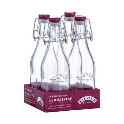 Набор бутылок Kilner Clip Top 0,25 L (0025.023)
