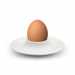 Набор чашек для яиц Iittala Raami 120 mm white (1026943)