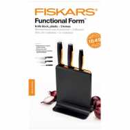 Набір з 3 ножів у блоці Fiskars Functional Form™ (1057555)